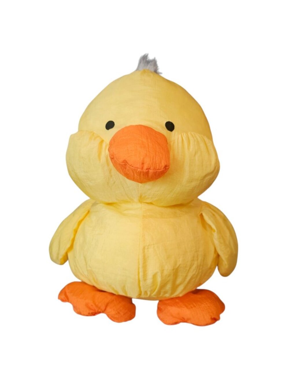 VTG Chosun Yellow Baby Duck Chick Puffalump Style Stuffed Animal Plush 12"